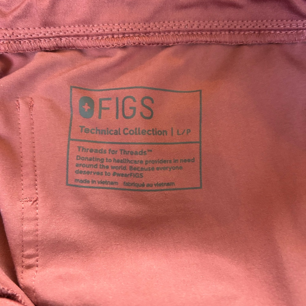 FIGS Women's Technical Pants in Dusty Rose
